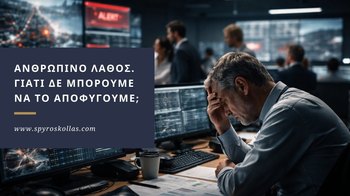 You are currently viewing Ανθρώπινο λάθος. Γιατί δε μπορούμε να το αποφύγουμε;