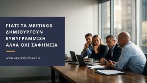 Read more about the article Γιατί τα Meetings Δημιουργούν Ευθυγράμμιση αλλά Όχι Σαφήνεια