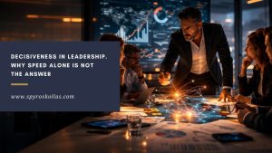 Read more about the article Decisiveness in Leadership. Why Speed Alone Is Not the Answer