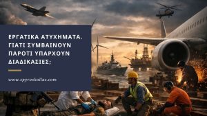 Read more about the article Εργατικά Ατυχήματα. Γιατί Συμβαίνουν Παρότι Υπάρχουν Διαδικασίες;